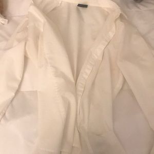 White longsleeve button up